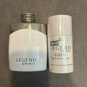 Legend Spirit Deodorant and eau de toilette
